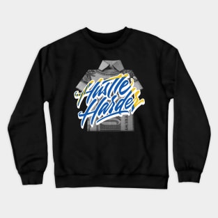 Hustle Harder Laney Sneaker Retro Crewneck Sweatshirt